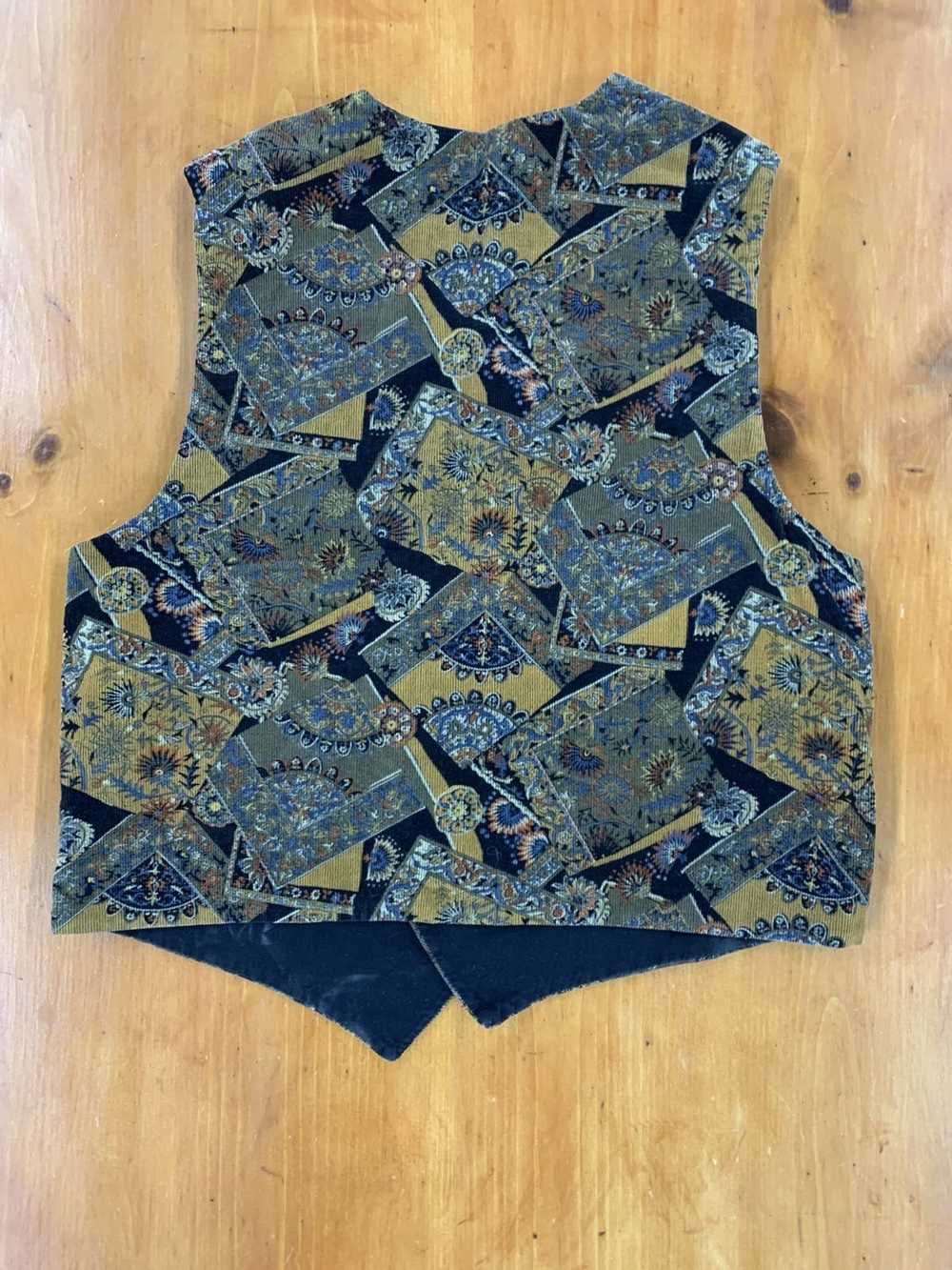 Vintage Vintage Turkish Tapestry Vest - image 3
