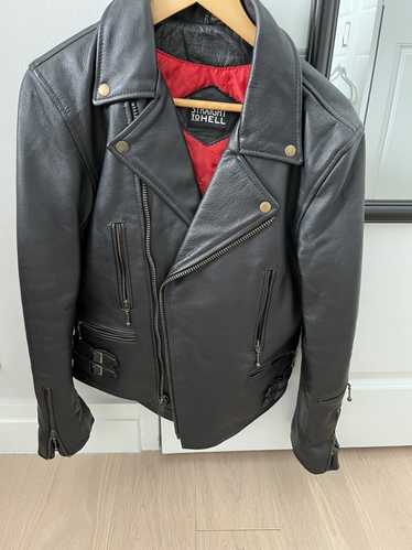 Commando - Black and Nickel Leather Jacket