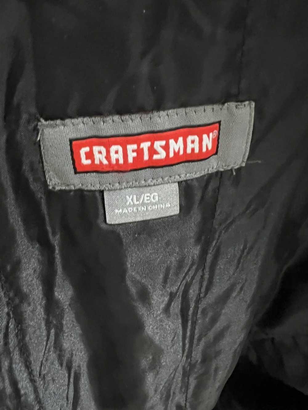 Craftsman Hooded flannel button up - image 3