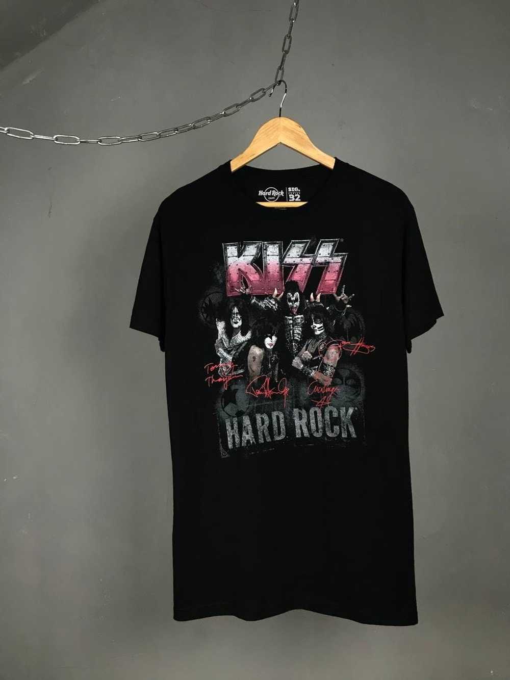 Band Tees × Hard Rock Cafe × Kiss Kiss x Hard Roc… - image 1