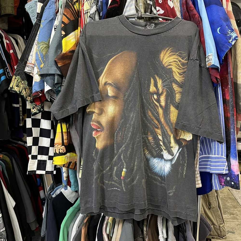 Band Tees × Bob Marley × Vintage 1998 BOB MARLEY … - image 1