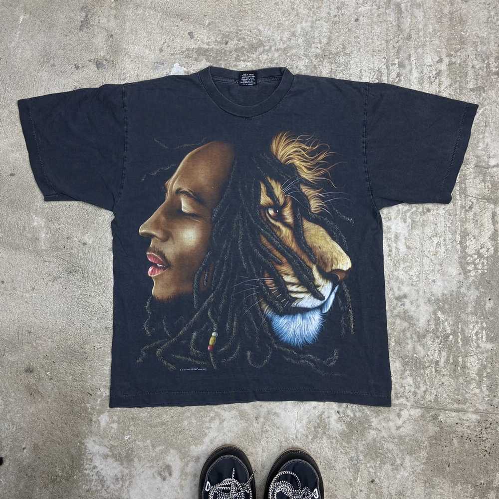 Band Tees × Bob Marley × Vintage 1998 BOB MARLEY … - image 2