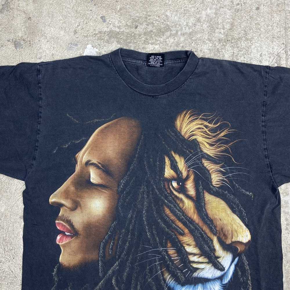 Band Tees × Bob Marley × Vintage 1998 BOB MARLEY … - image 3