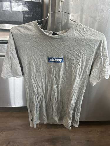 Stussy × Vintage Stussy Tee (blue and grey)