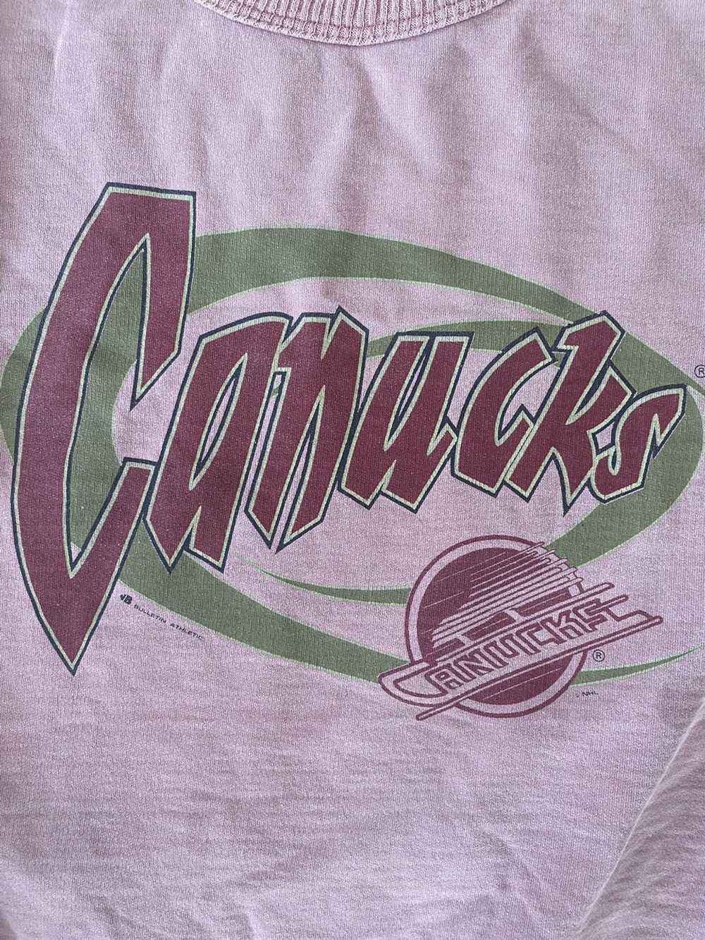 NHL × Streetwear × Vintage Vintage 90s Rare Pink … - image 2