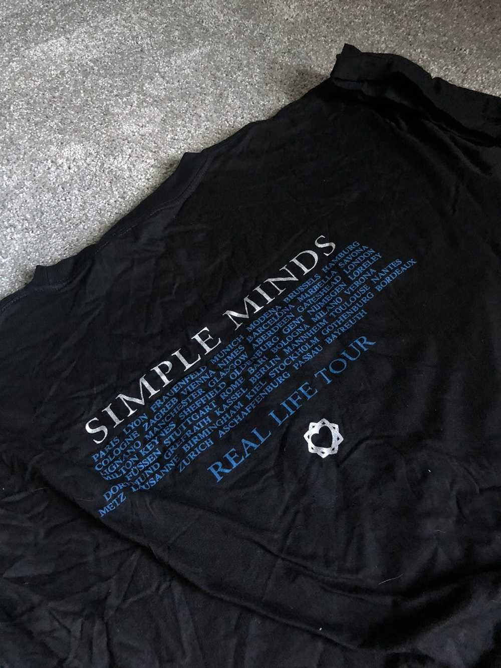 Band Tees × Rock T Shirt × Vintage SIMPLE MIND 19… - image 4