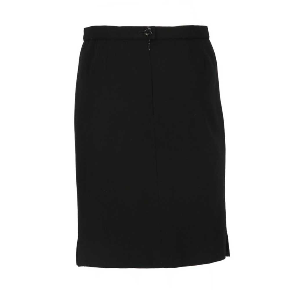 Karl Lagerfeld Skirt Wool in Black - image 3
