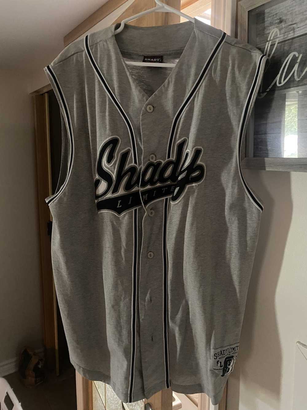 Shady Ltd Shady Limited Grey Baseball Jersey - image 1