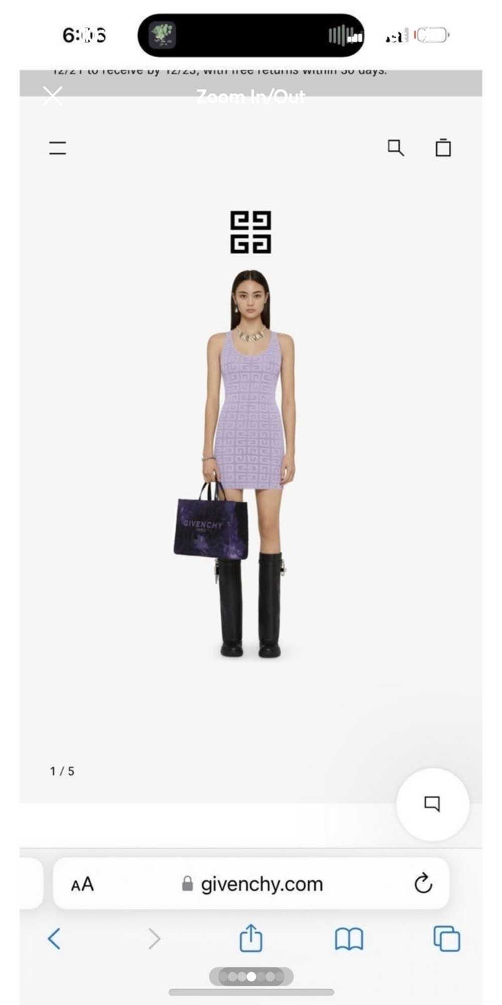 Givenchy Lilac Mesh - image 1