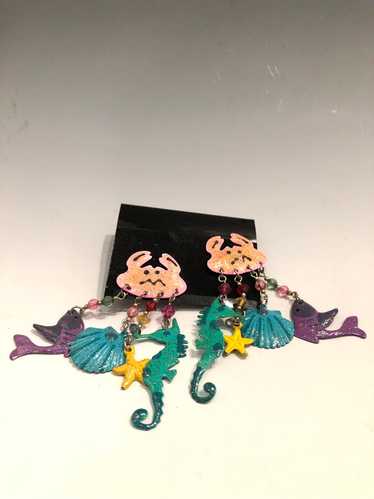 Sea Creature Earrings - image 1