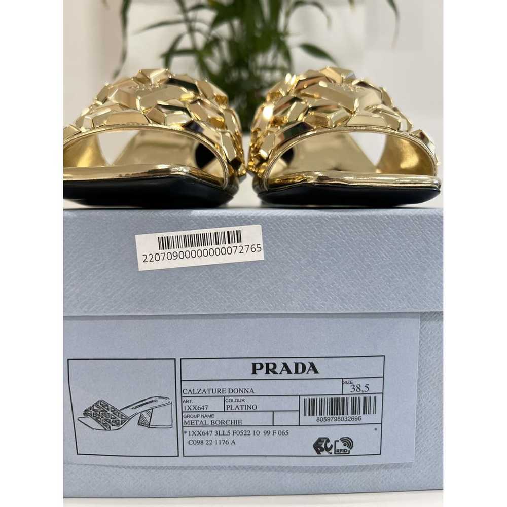 Prada Leather sandals - image 9