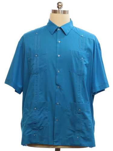 1990's Gentlemens Collection Mens Guayabera Shirt