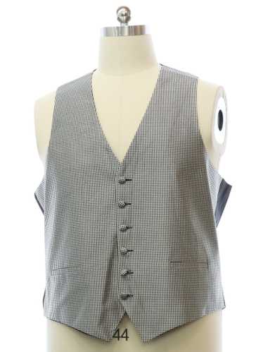 1980's Made in USA Mens Suit Vest