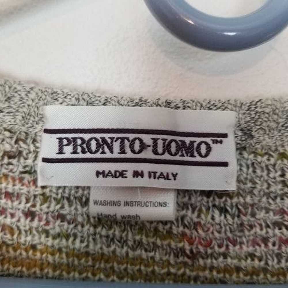 Pronto Uomo Pronto Uomo Italian 50 (M) 3D Cable K… - image 7