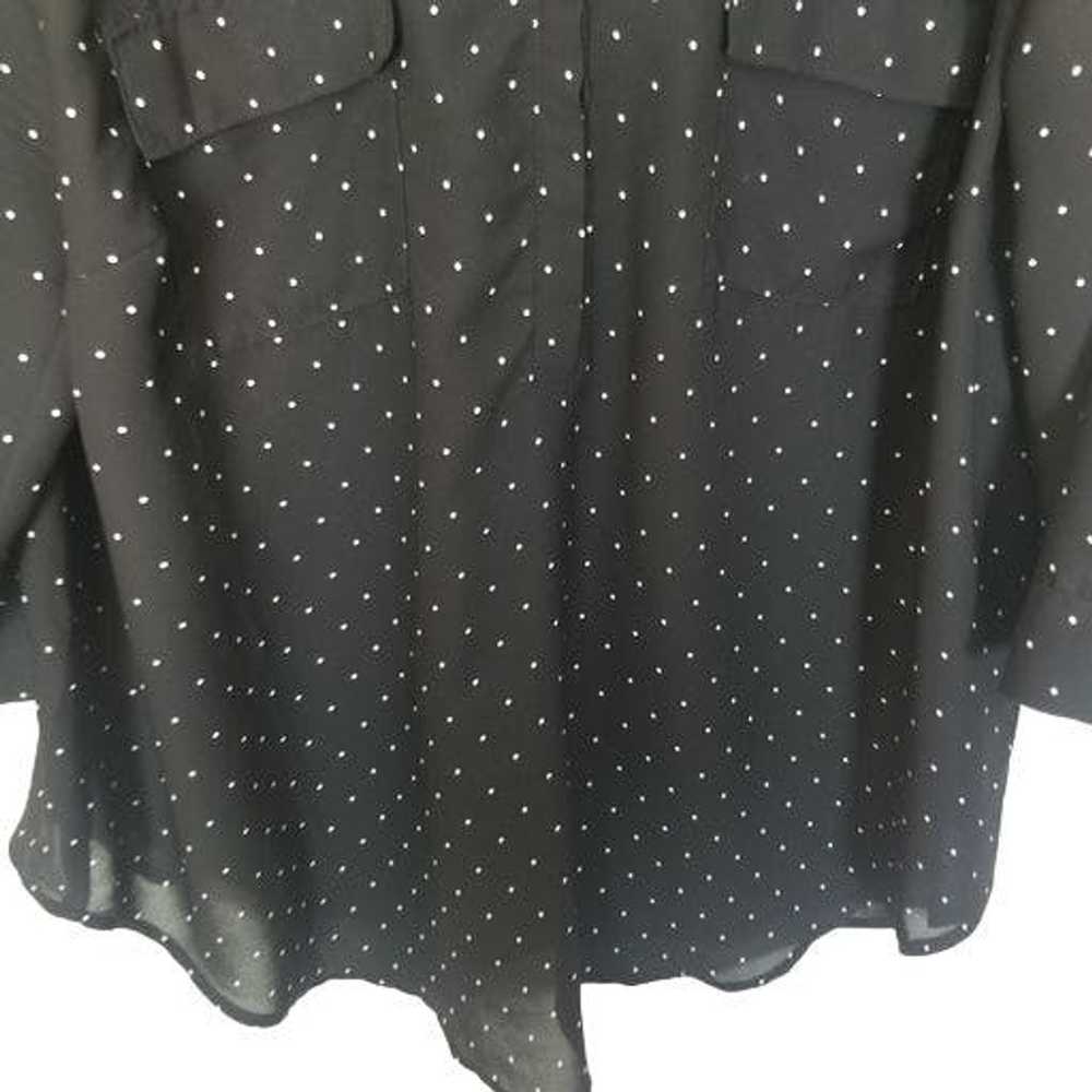 Other Torrid 2X Polka Dots Harper Georgette Pullo… - image 4