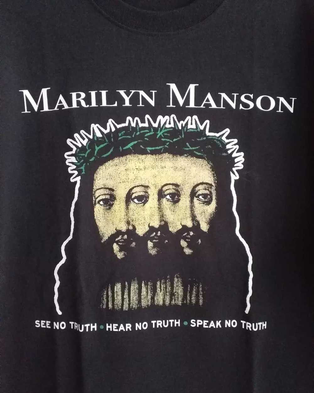Band Tees × Marilyn Manson × Rock Band Marilyn Ma… - image 3