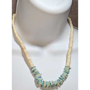 Other Blue And White Shell Necklace - image 1