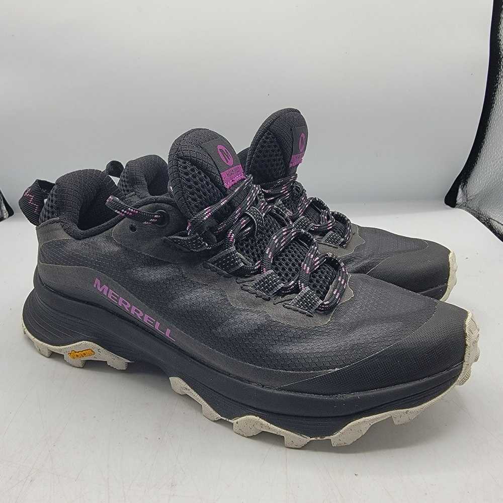 Merrell Merrell Womens 5 Moab Speed Black Vibram … - image 1