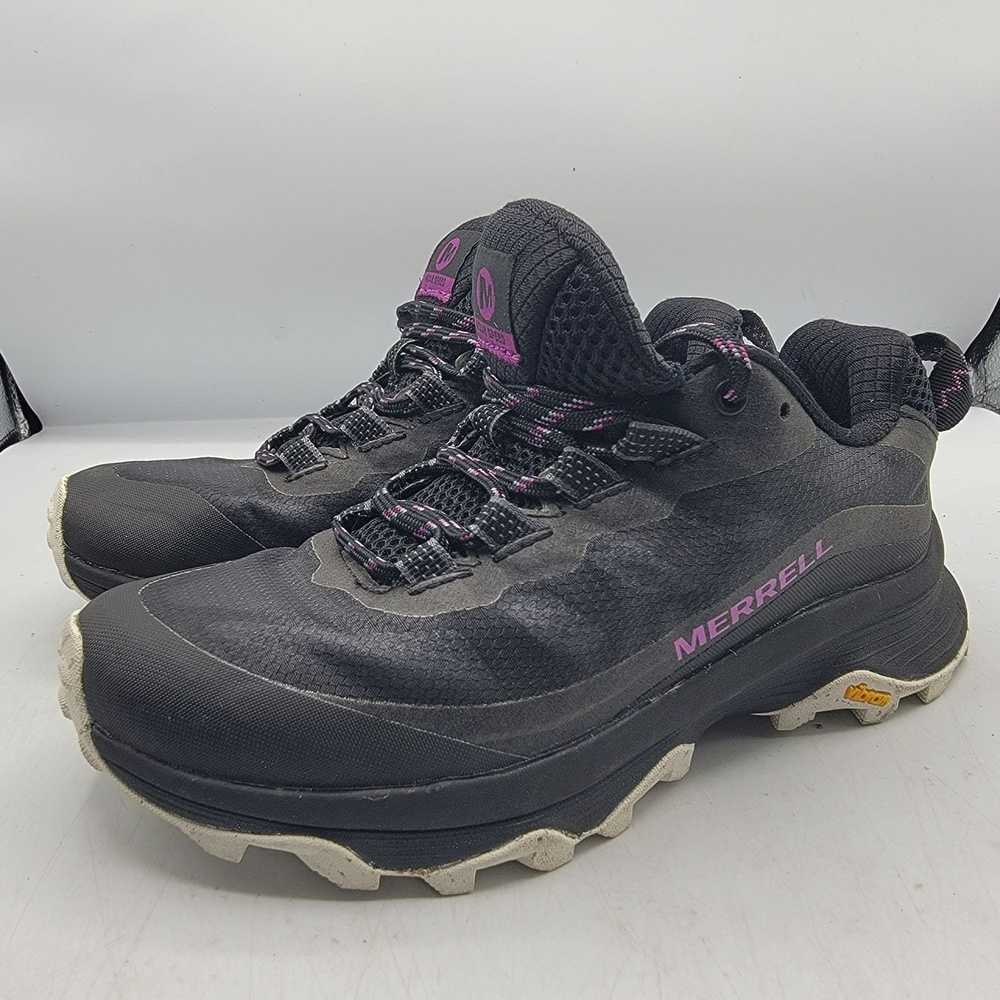 Merrell Merrell Womens 5 Moab Speed Black Vibram … - image 4