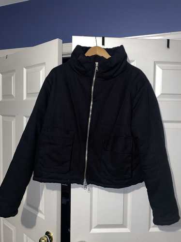 Cropped Puffer II Jacket - Black, mnml