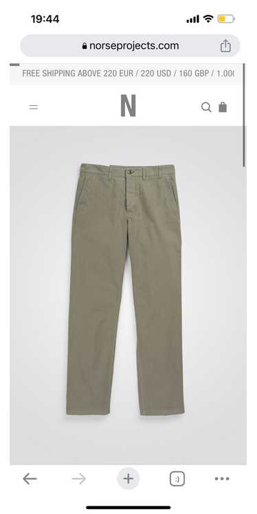 Norse Projects NWT Norse projects Aros slim chinos