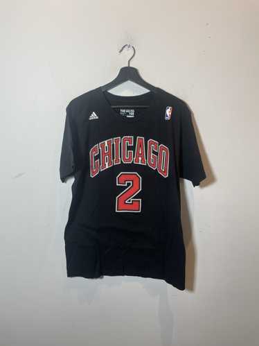 White MAN Oversize Fit NBA Licensed Chicago Bulls Crew Neck Short Sleeved  T-Shirt 1964375