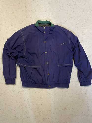Nike × Rare × Vintage vintage 80s purple nike jack