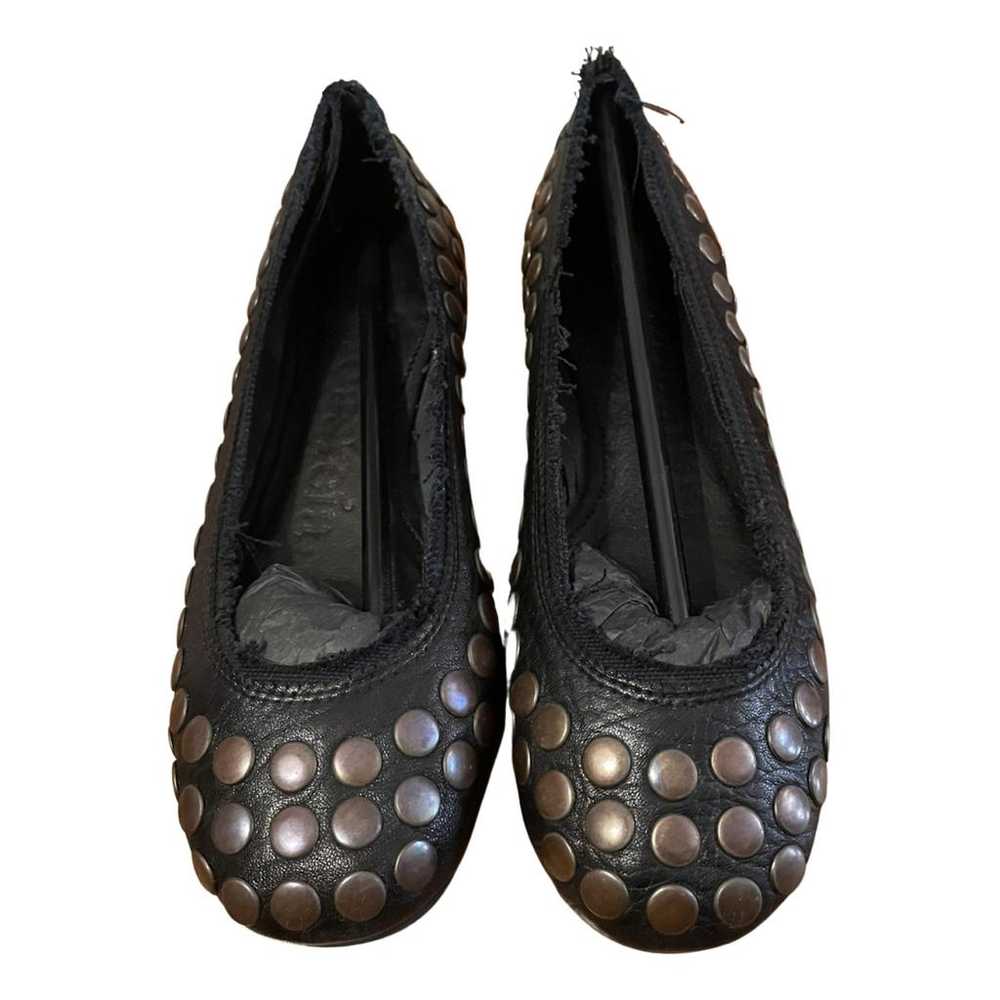Pedro Garcia Leather ballet flats