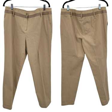 Vintage 90s Carlisle Trouser Pants 14 Tan Cotton H