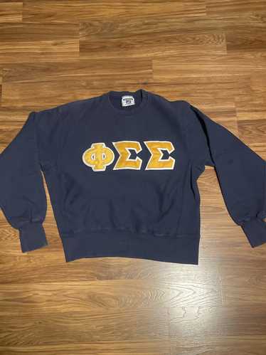 Lee Vintage Phi Sigma Sigma lee crossgrain sweater