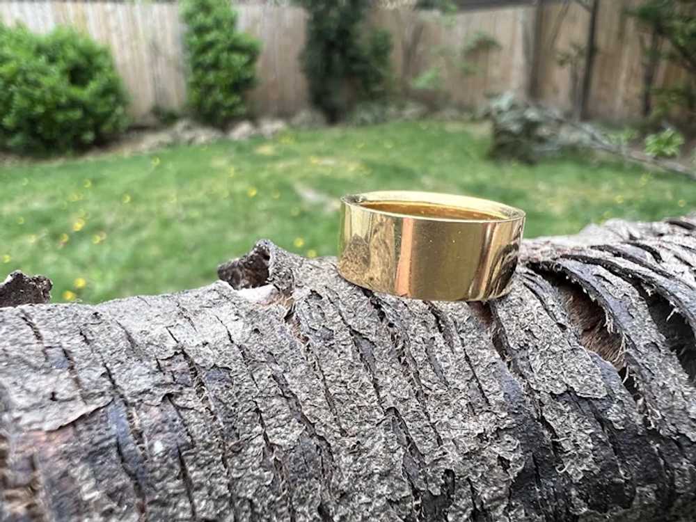 Tiffany & Co 18K Yellow Gold Cigar Band - image 5