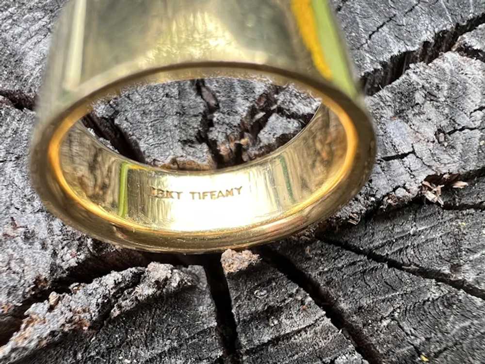 Tiffany & Co 18K Yellow Gold Cigar Band - image 9