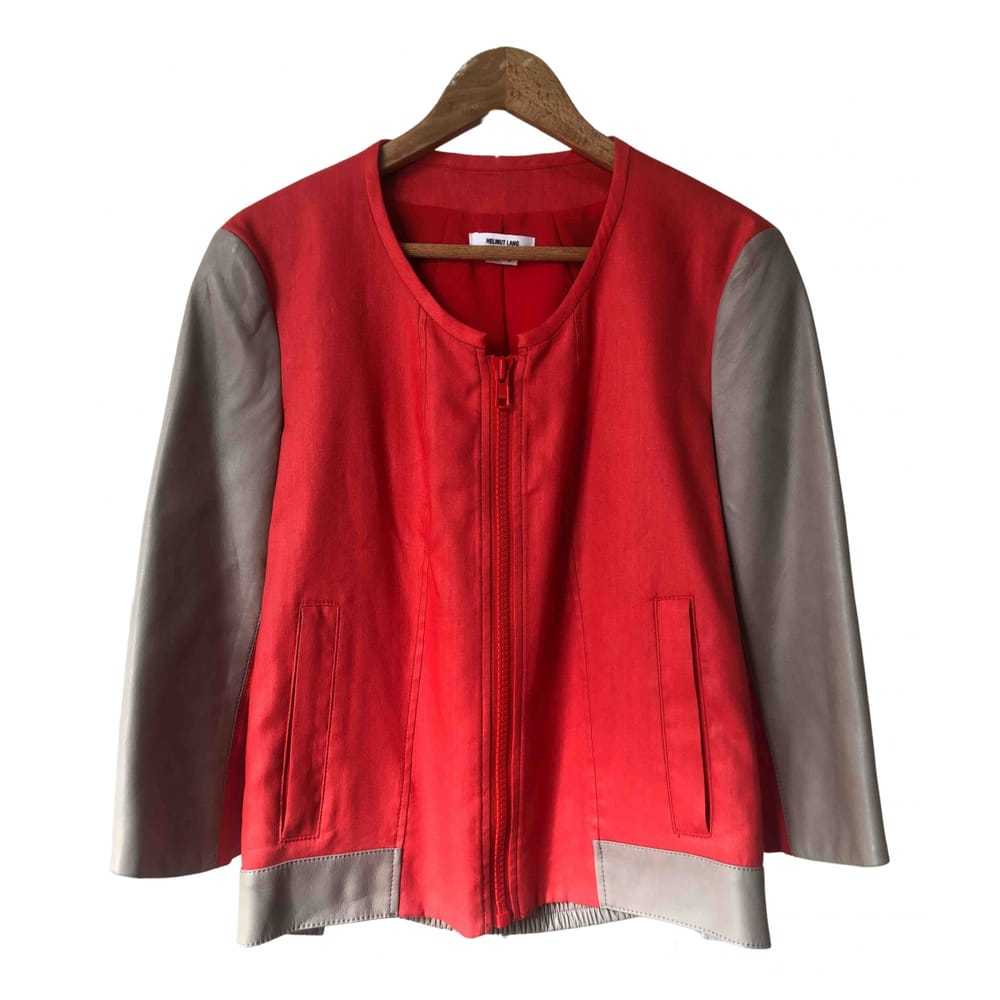 Helmut Lang Linen biker jacket - image 1