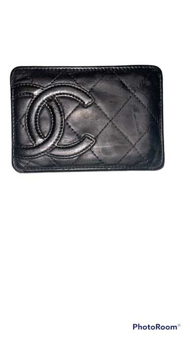 Chanel Leather Chanel Card Holder