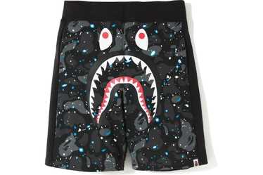 Bape BAPE Space Camo Shark Sweat Shorts - image 1