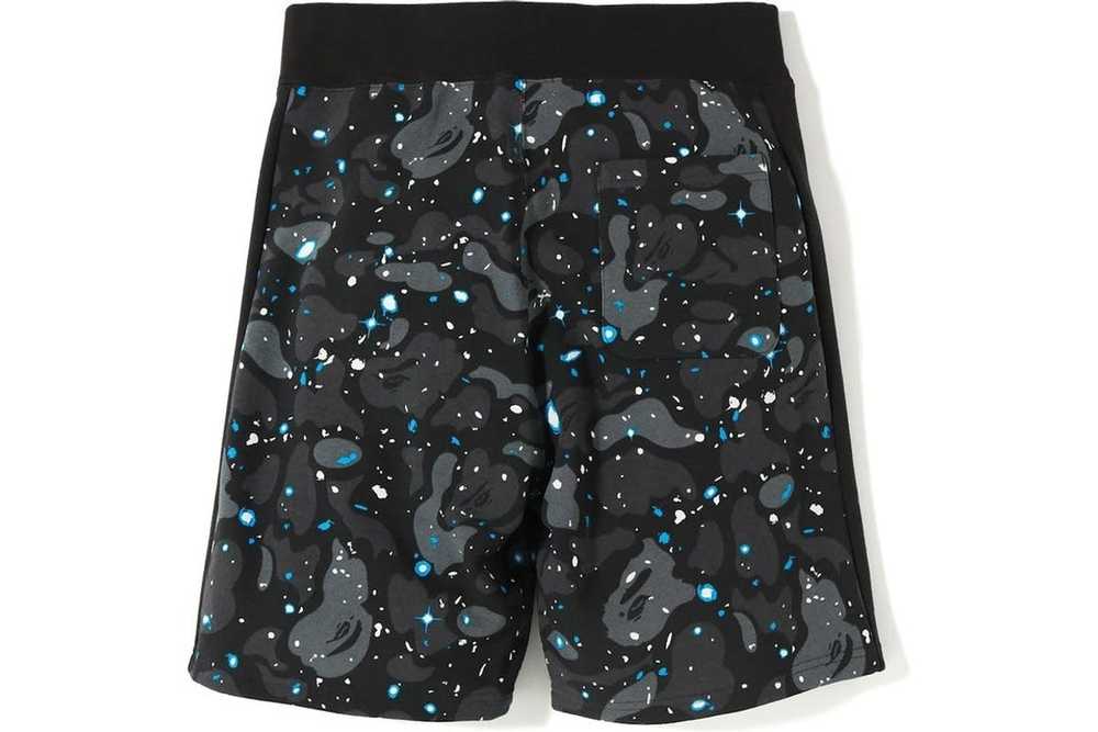 Bape BAPE Space Camo Shark Sweat Shorts - image 2