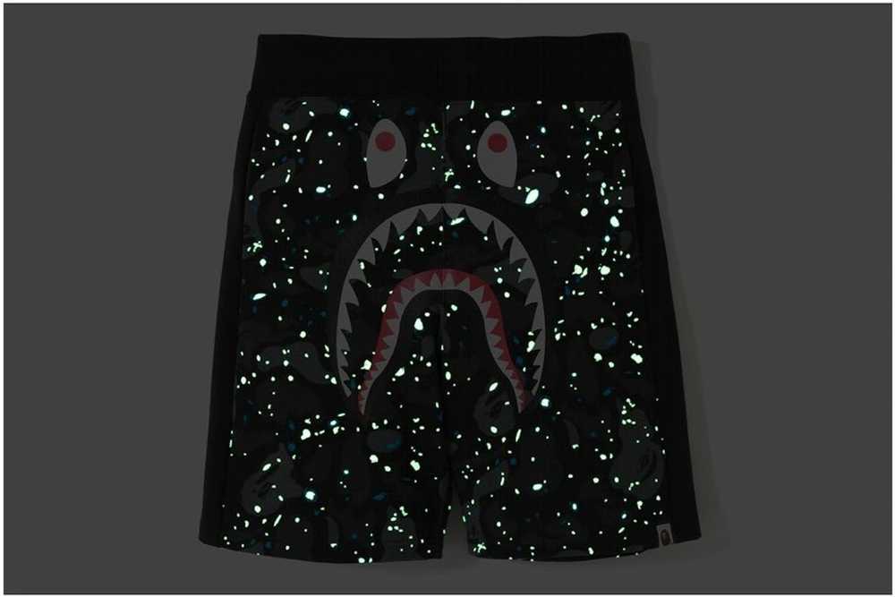 Bape BAPE Space Camo Shark Sweat Shorts - image 3