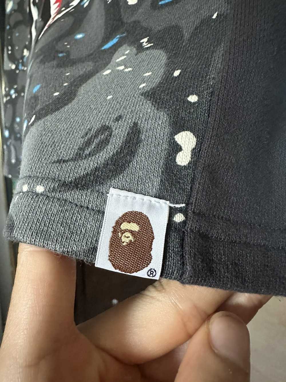 Bape BAPE Space Camo Shark Sweat Shorts - image 7