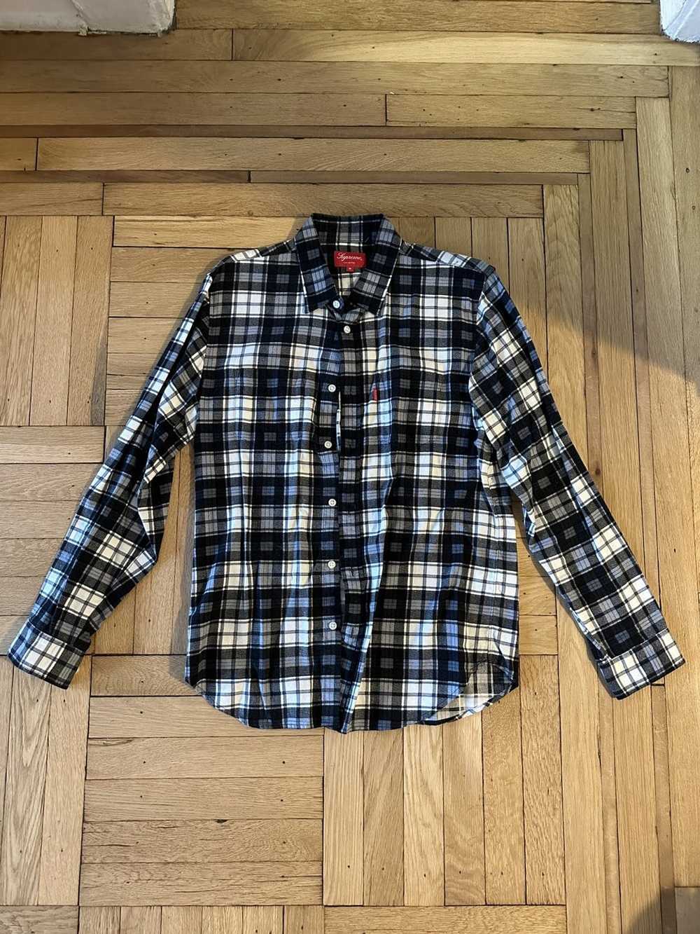 Supreme Supreme Plaid Button Up - image 1