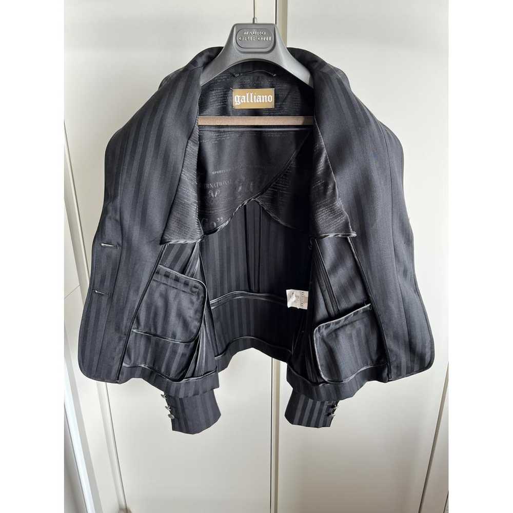 John Galliano Wool suit jacket - image 5