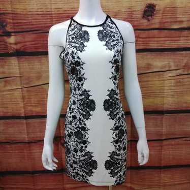 B darlin black lace on sale dress