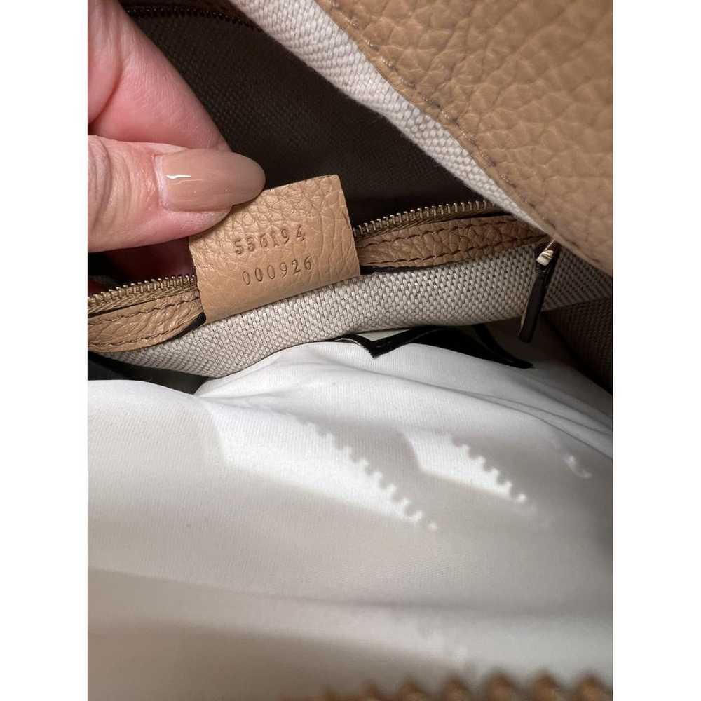 Gucci Soho Convertible leather handbag - image 5