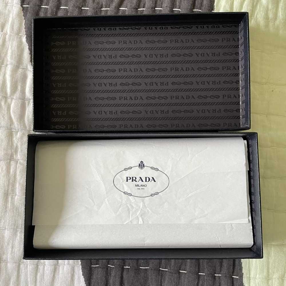 Prada Diagramme leather wallet - image 6