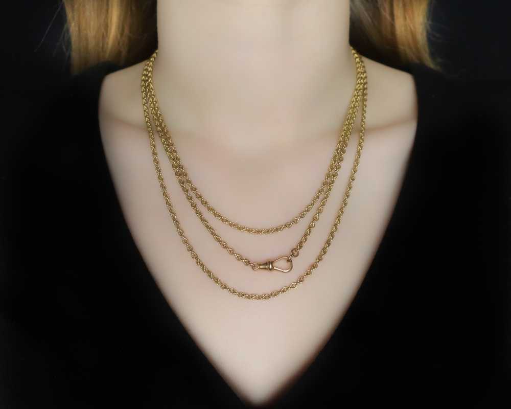 9KT Victorian Chain - image 2