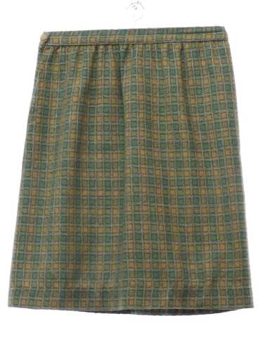 1970's Mod Wool Skirt