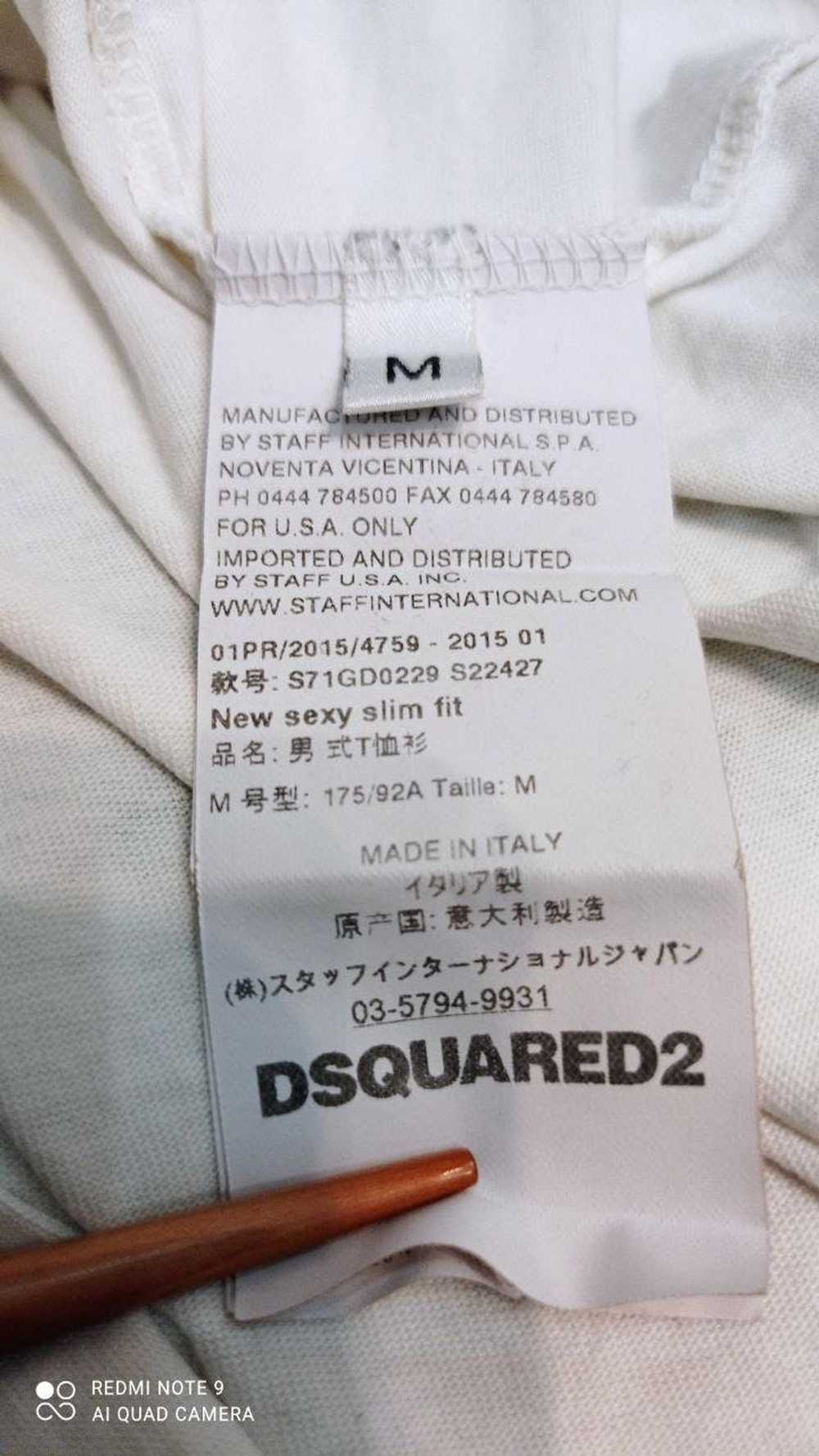 Dsquared2 × Streetwear × Vintage Vintage T-shirt … - image 7