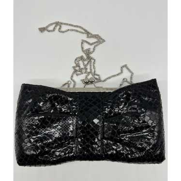 Other Unbranded Black Mini Bow Crossbody Bag - image 1