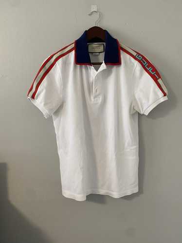 Gucci Gucci Cotton Polo with Stripe