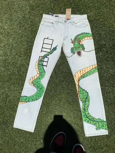 Custom Shenron custom painted pants