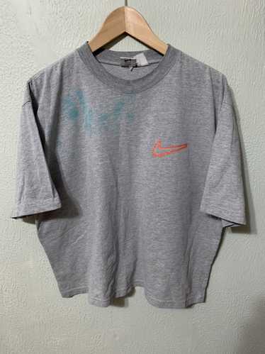 Nike × Tee Shirt × Vintage Vintage Nike Orange Ou… - image 1